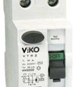 Viko-VTR2-6330-2x63A-30mA-Ac-Tip-Kacak-Akim-Rolesi.jpg Viko - VTR2-6330 2x63A 30mA Ac Tip Kaçak Akım Rölesi